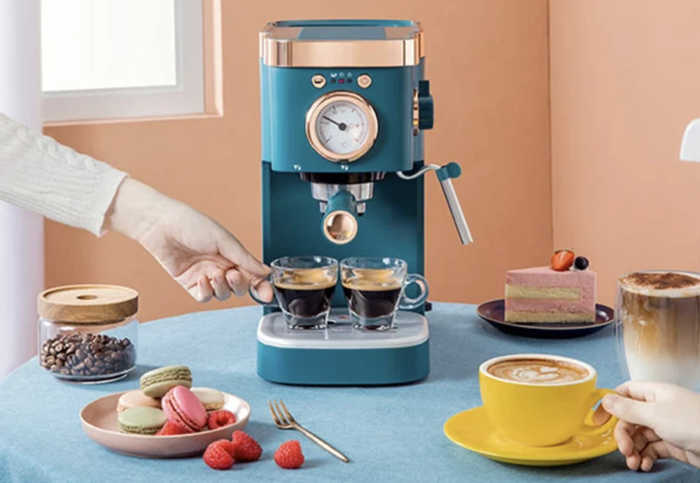 espresso maker with grinder