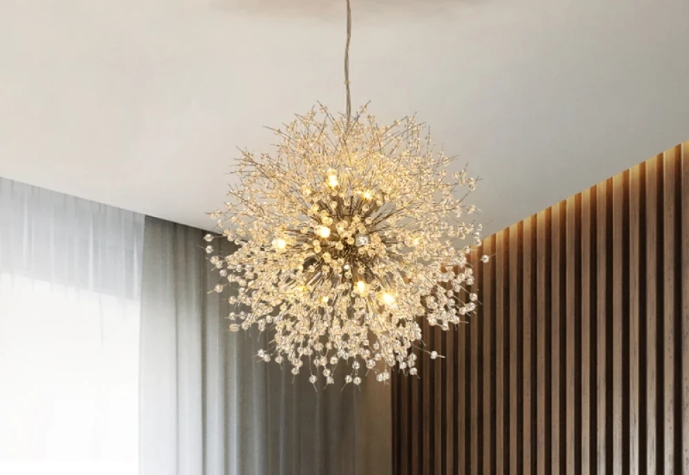 globe style chandelier