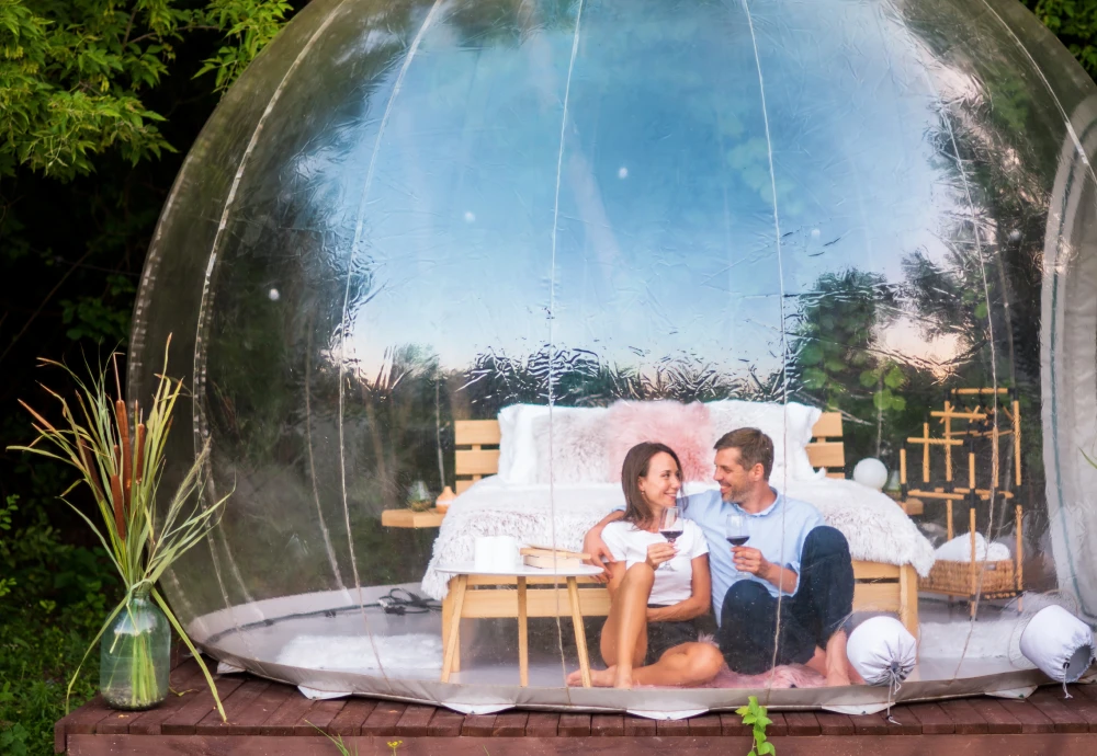 bubble pop up tent